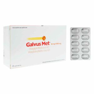 GALVUS MET 50 -1000MG CAJA X 60 UNID