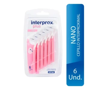 CEPILLOS INTERPROXIMALES INTERPROX PLUS NANO 0.7 BLISTER X 6 UNI