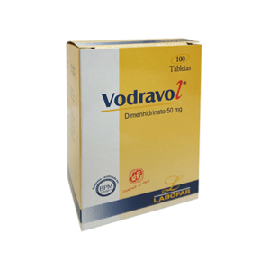 VODRAVOL/DIMENHIDRINATO  50 MG X 100 TAB