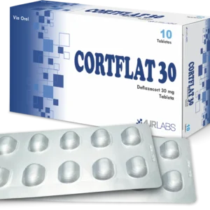 CORTFLAT 30 - CAJA X 10 TABLETADS