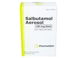 SALBUTAMOL PHG 100 MCG INHALADOR – FRASCO 200 DOSIS