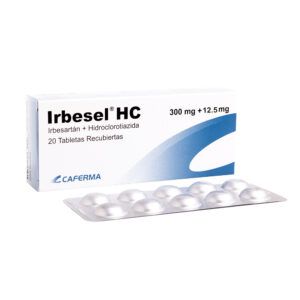 IRBESEL HC 300 + 12.5 MG IRBESARTAN + HCT X 20