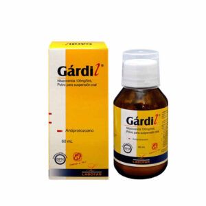 GARDIL 100MG/5ML NITAZOXANIDA SUSP.X 60ML