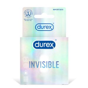 DUREX PRESERVATIVO INVISIBLE  CAJA X 3 UND