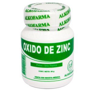 OXIDO DE ZINC ALKOFARMA POLVO - FRASCO 50 G