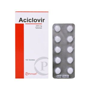 ACICLOVIR 200 MG PORTUGAL X 100 TABLETAS