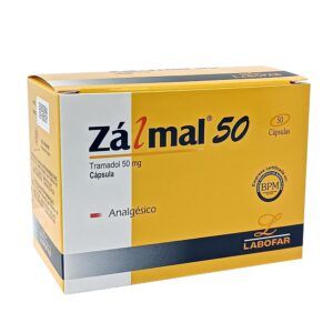 ZALMAL 50MG (TRAMADOL) – CAJA X 50 CAPSULAS