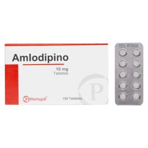 AMLODIPINO 5 MG PORTUGAL X 100 TABLETAS