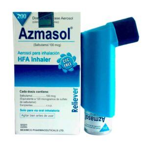 AZMASOL 100MCG X 200 DOSIS / SALBUTAMOL