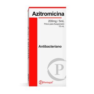 AZITROMICINA 200MG/5ML POLVO PARA SUSPENSION ORAL