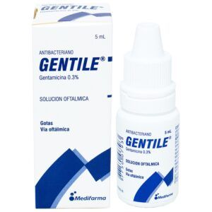 GENTILE 3% SOLUCION OFTALMICA 5 ML