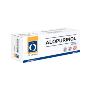 ALOPURINOL IQ 300 MG X 30 TABLETAS