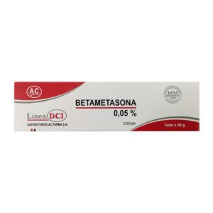 BETAMETASONA 0.05% CREMA