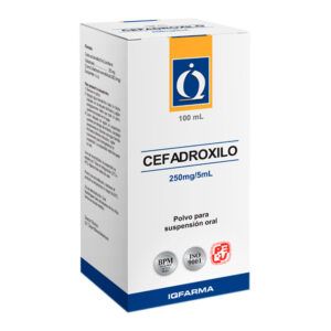 CEFADROXILO IQ 250MG/5 ML POLVO PARA SUSPENSION ORAL