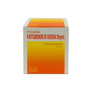 HIOSCINA 20MG/ML  AMPOLLA