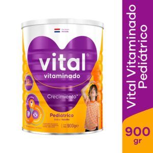 VITAL VITAMINADO CRECIMIENTO PEDIÁTRICO 900G SABOR VAINILLA - LATA  X 900G