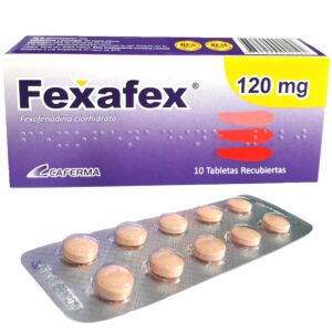 FEXAFEX 120MG – CAJA X 10 TABLETAS RECUBIERTAS