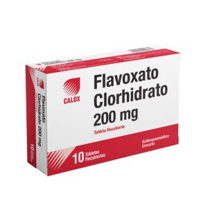 FLAVOXATO CLORHIDRATO 200 MG TABLETAS RECUBIERTAS