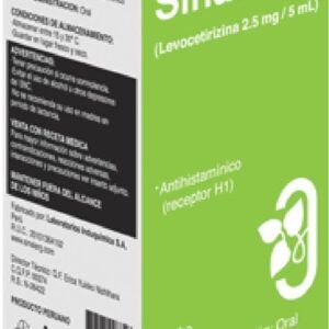 SINALERG 2.5 MG/5ML SOL. 60 ML./LEVOCETIRIZINA