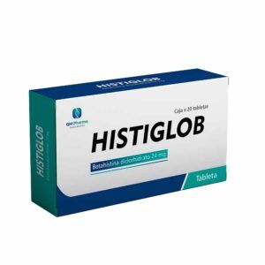 HISTIGLOB 24 MG BETAHISTINA CAJA X 20 TAB