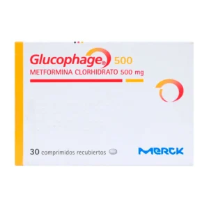 GLUCOPHAGE 500MG METFORMINA COMP