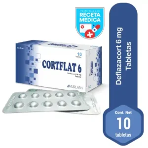 CORTFLAT 6 - CAJA X 10 TABLETAS