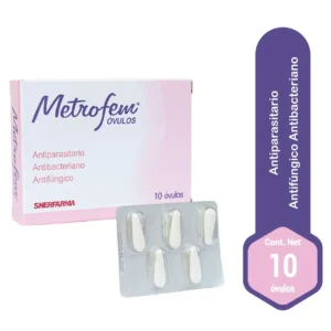 METROFEM METRONIDAZOL 500+NISTATINA OVULO X 10UNID