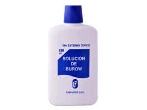 SOLUCIÓN DE BUROW FARMASUR – FRASCO 120 ML