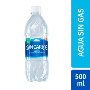 AGUA DE MESA PURIFICADA SIN GAS SAN CARLOS