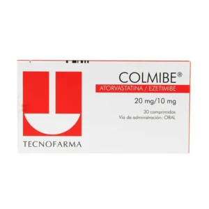 COLMIBE 20/10 MG ATORVAS + EZETIMIBE COMP