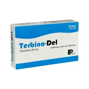 TERBINA-DEL X 30 TAB./TERBINAFINA 250 MG