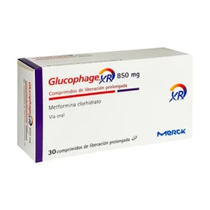 GLUCOPHAGE XR 850 MG ( METFORMINA CLORHIDRATO)