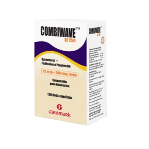 COMBIWAVE SALMETEROL 25 MCG + FLUTICASONA 250MCG