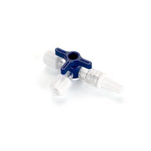 LLAVE DE PASO TRIPLE VÍA SIN TUBO DE EXTENSIÓN