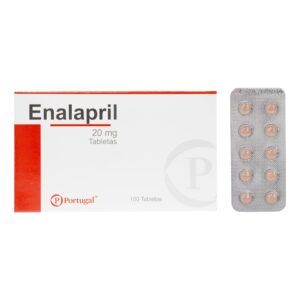 ENALAPRIL 20 MG TABLETA