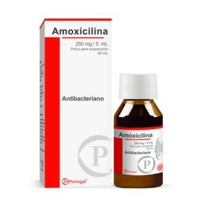 AMOXICILINA 250MG/5ML POLVO PARA SUSPENSIÓN