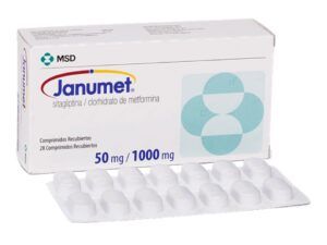JANUMET 50MG/1000MG COMP