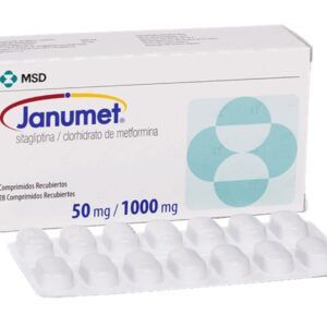 JANUMET 50MG/1000MG COMP
