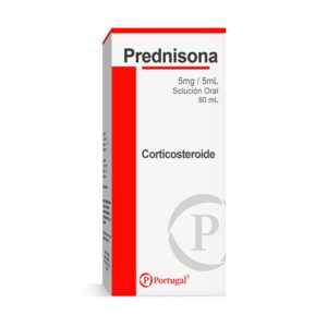 PREDNISONA 5MG/5ML 60ML JARABE - FRASCO 60 ML