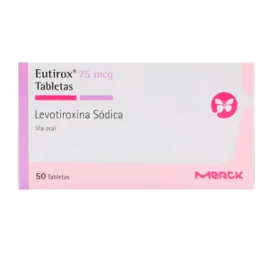 EUTIROX 75 MCG CAJA X 50 TAB