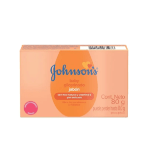 JABÓN DE GLICERINA JOHNSON´S BABY PARA BEBÉ X 80 G