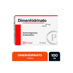 DIMENHIDRINATO 50 MG TABLETAS