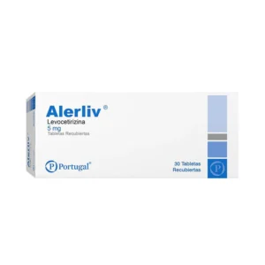 ALERLIV 5 MG /LEVOCETIRIZINA TAB