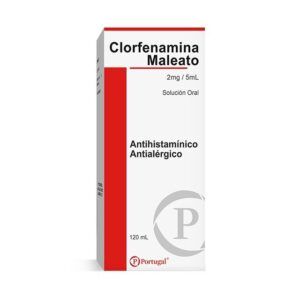 CLORFENAMINA MALEATO 2MG/5ML SOLUCION ORAL