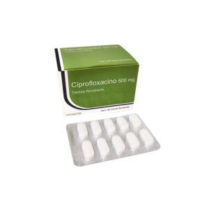 CIPROFLOXACINO 500 MG TABLETAS RECUBIERTAS