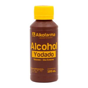ALCOHOL YODADO X 120 ML ALKOFARMA