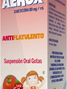 AEROX FRESA X 15ML GOTAS / SIMETICONA 80MG