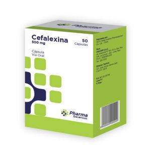 CEFALEXINA 500 MG CAPSULA