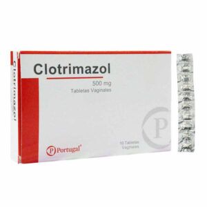 CLOTRIMAZOL 500 MG TABLETAS VAGINALES CAJA X 10