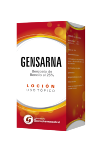GENSARNA 25% LOCION/BENZOATO DE BENCILO – FRASCO 60 ML